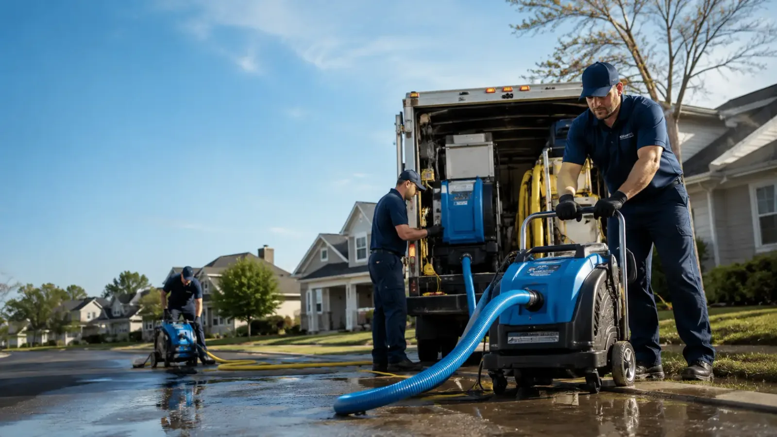 Flood Damage Cleanup in Goodells, MI